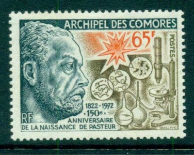 Comoro Is 1972 Louis Pasteur