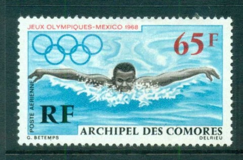 Comoro Is 1969 Olympic Games, Mexico Swimming