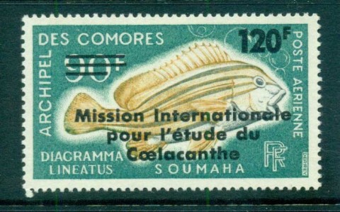Comoro Is 1973 Coelecanth Studies Opt