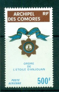 Comoro Is 1974 Order of the star of Anjouan