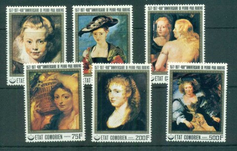 Comoro Is 1977 Rubens paintings