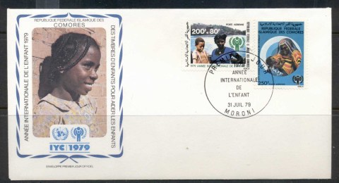 Comoro-Is-1979-IYC-International-year-of-the-Child-FDC