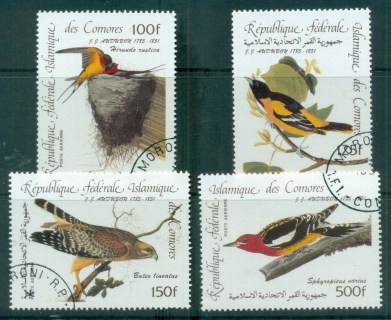 Comoro-Is-1985-Audubon-Birds-CTO