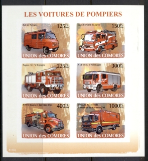 Comoro-Is-2008-Fire-Fighting-Trucks-MS-IMPERF-MUH