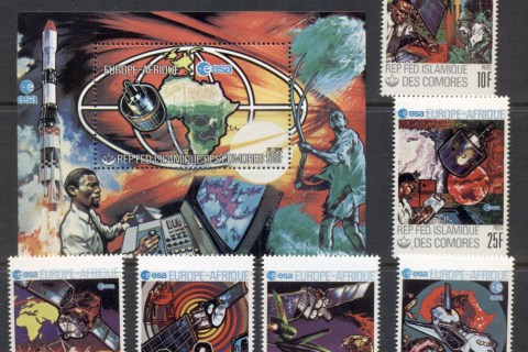 Comoro Is 1978 Europ Afrique, Space + MS