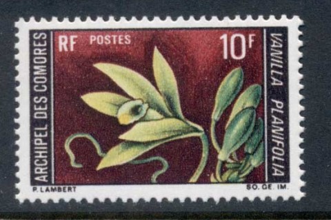 Comoro Is 1969 Flowers 10f
