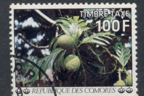 Comoro Is 1977 Postage Due 100f Breadfruit