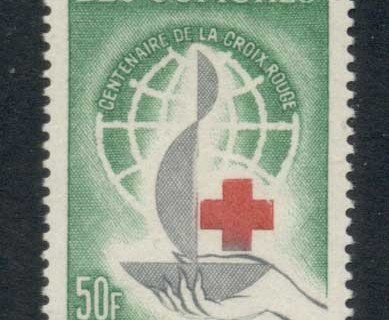 Comoro Is 1963 Red Cross Centenary