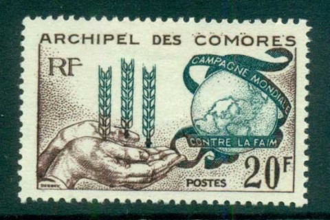 Comoro Is 1963 FAO Freedom from Hunger