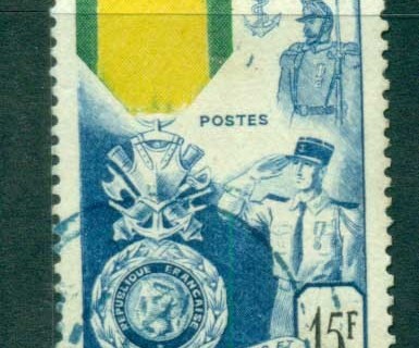 Comoro Is 1952 Military medal