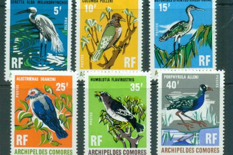 Comoro Is 1971 Birds
