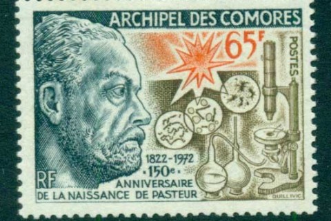 Comoro Is 1972 Louis Pasteur