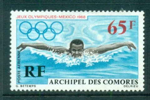 Comoro Is 1969 Olympic Games, Mexico Swimming