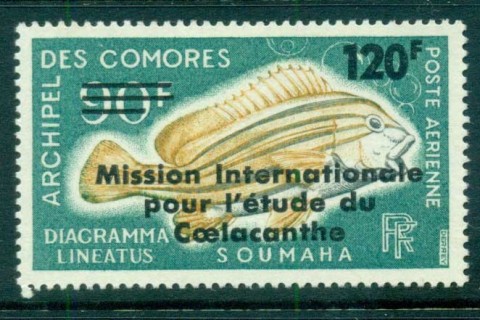 Comoro Is 1973 Coelecanth Studies Opt