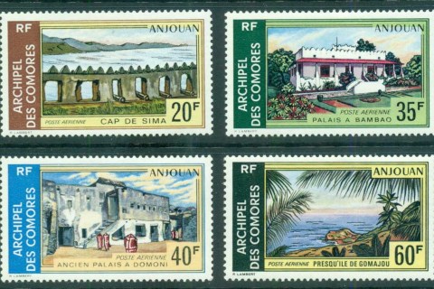 Comoro Is 1974 Views of Anjouan (4/5, no 100f)
