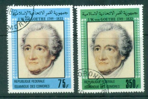 Comoro Is 1982 Johannes von Goethe