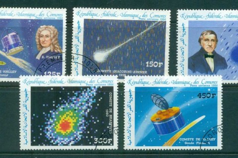 Comoro Is 1986 Halley's Comet
