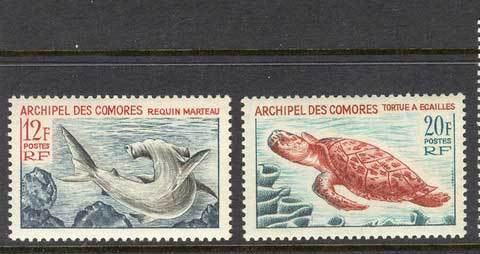 Comoro-Is-1965-Marine-Life-MUH-Lot14370