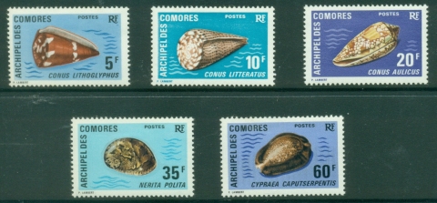 Comoro-Is-1971-Sea-Shells-MLH