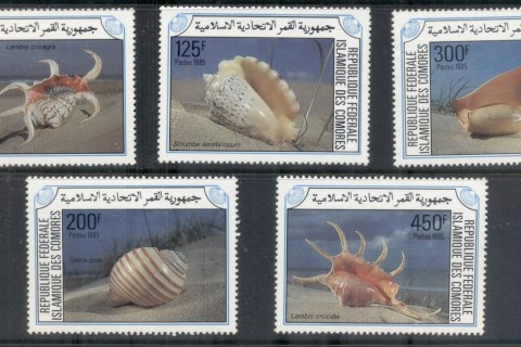 Comoro-Is-1985-Seashells-MUH