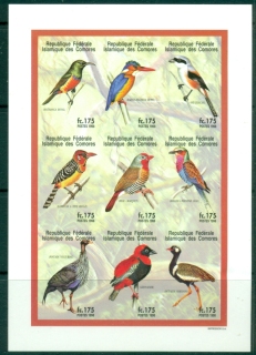 Comoro-Is-1998-Birds-from-Around-the-World-MS-IMPERF-MUH