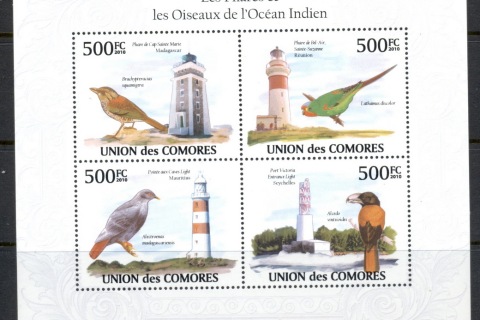 Comoro-Is-2010-Lighthouses-Birds-of-the-Indian-Ocean-MS-MUH