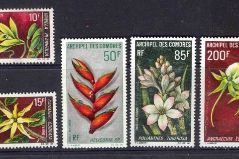 Comoro Is 1969-70 Flowers