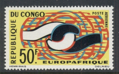 Congo-PR-1965 Europ Afrique