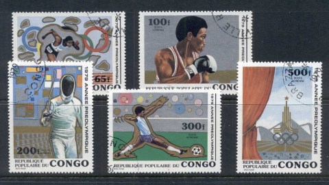 Congo-PR-1979 pre Olympics Mexico City