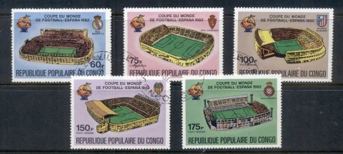 Congo-PR-1980 World Cup Soccer ESPANA \'82