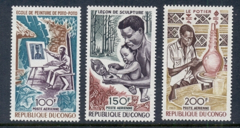 Congo-PR-1970 Arts