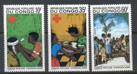 Congo-PR-1981 National red Cross