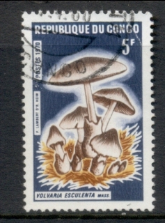 Congo-PR-1970 Funghi Mushrooms 5f