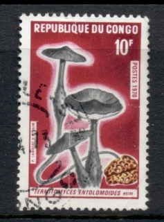 Congo-PR-1970 Funghi Mushrooms 10f