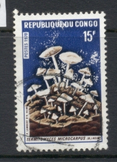 Congo-PR-1970 Funghi Mushrooms 15f