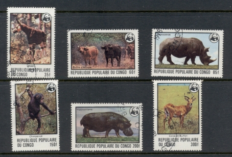 Congo-PR-1978 WWF Endangered Animals