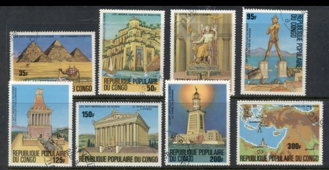 Congo-PR-1978 Seven Wonders of the Ancient World