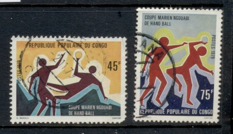 Congo-PR-1979 Handball Players