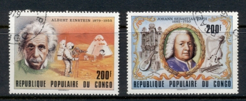 Congo-PR-1979 Einstein & Bach