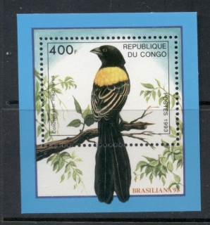 Congo-PR-1993 Birds, Brasiliana MS