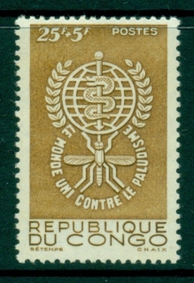 Congo-PR-1962 WHO Malaria Eradication