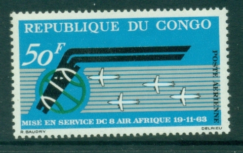 Congo-PR-1963 Air Afrique