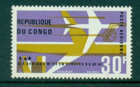 Congo-PR-1966 Air Afrique