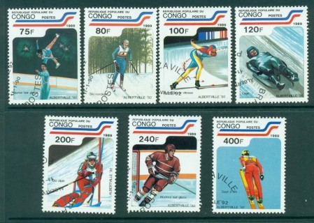 Congo-PR-1989 Winter Olympics