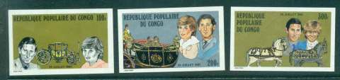 Congo-PR-1981 Royal Wedding Charles & Diana