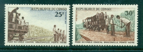 Congo-PR-1970 Cable Laying Train