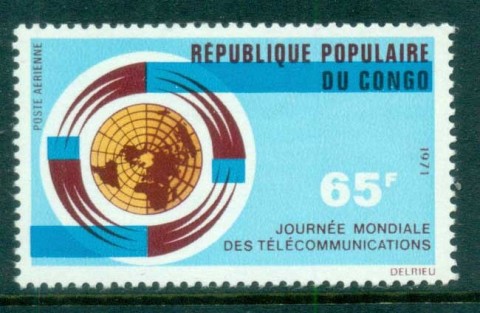 Congo-PR-1971 World Telecommunications Da