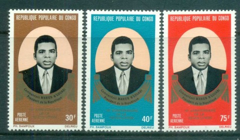 Congo-PR-1973 Independence 10th Anniv.