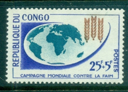 Congo-PR-1963 FFH Freedom From Hunger MLH