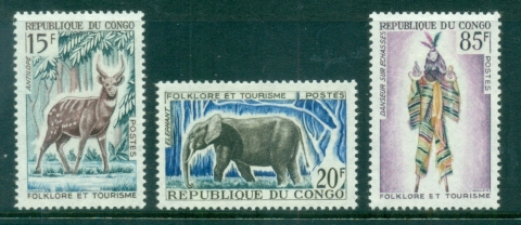 Congo-PR-1965 Wildlife, Elephant, Dancer